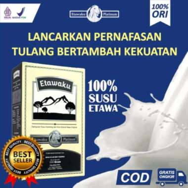 Susu Kambing Etawa Murni Rendah Gula Atasi Gangguan Pernafasan Asma Original