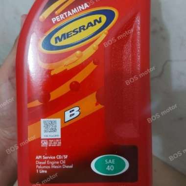 MESRAN Oli Mesran B40 Mesran B Sae 40 1Liter semua motor bebek/matic