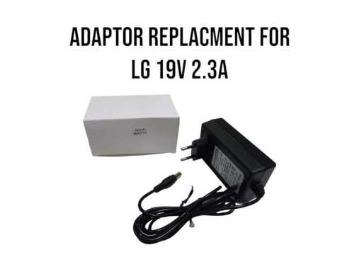 Adaptor Monitor LCD LG 19 Volt 2.3A