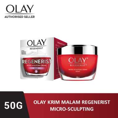 Promo Harga Olay Regenerist Micro Sculpting Cream Night Cream 50 gr - Blibli
