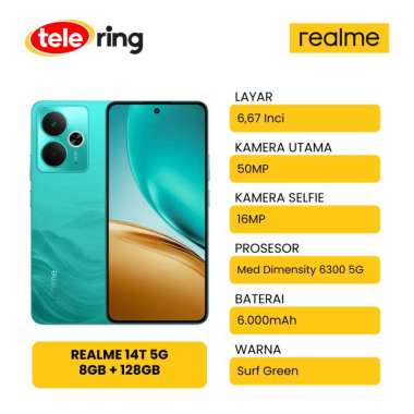 HP REALME 14T 5G 8/128GB green