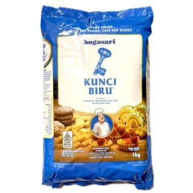 Tepung Terigu Kunci Biru 1kg
