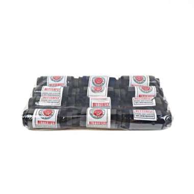 PACK ISI 6 PCS Butterfly Benang Jahit Kain Baju Benang Besar Warna Putih / Hitam Hitam