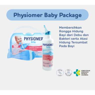 [BUNDLING] Physiomer Baby Package - Membersihkan Rongga Hidung Bayi dari Debu dan Bakteri serta Atas