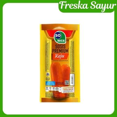 So Nice Sosis Premium Siap Makan Rasa Keju 60 gr