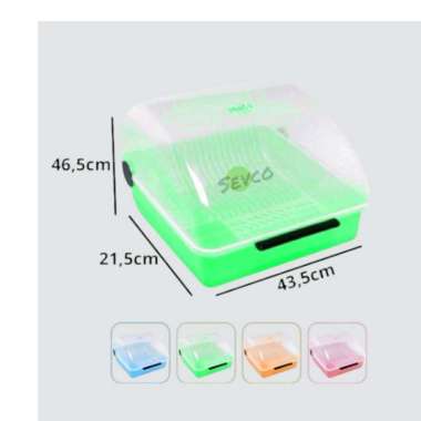 Rak piring Plastik Tutup Nagata 509/ Dish Drainer Tray Food Safe