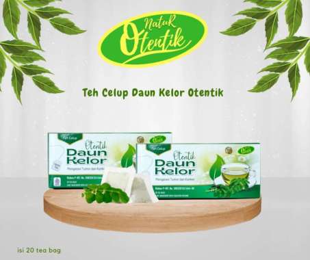 Teh celup daun kelor,teh,daun kelor,teh rematik