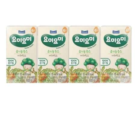 MAEILS YOMMY JUICE MIXED VEGETABLE 4X125ML