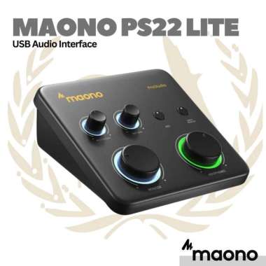 Maono PS22 Lite USB Audio Interface - Soundcard Recording
