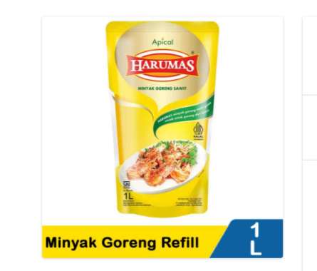 harumas minyak goreng 1l