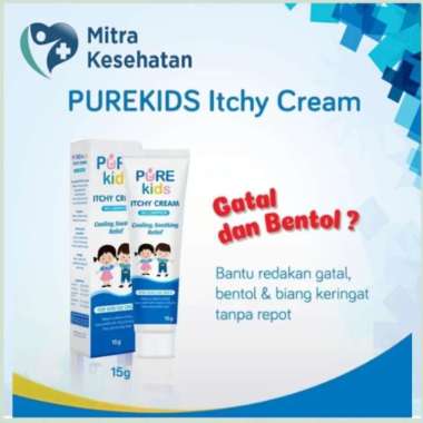 Pure Kids Itchy Salep Cream Gatal Anak / Bayi 15gr - PureKids Baby