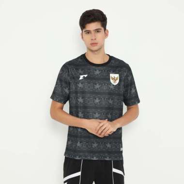 Erspo Timnas 2025 Jersey Supporter Goalkeeper Away Men SS Black M