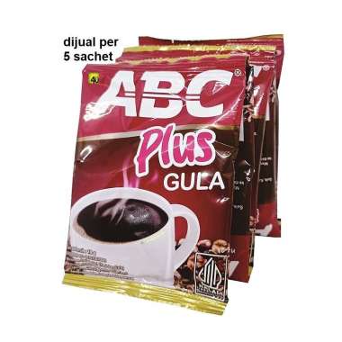 ABC - Minuman Serbuk Kopi - Paket 5 sachet ABC Plus