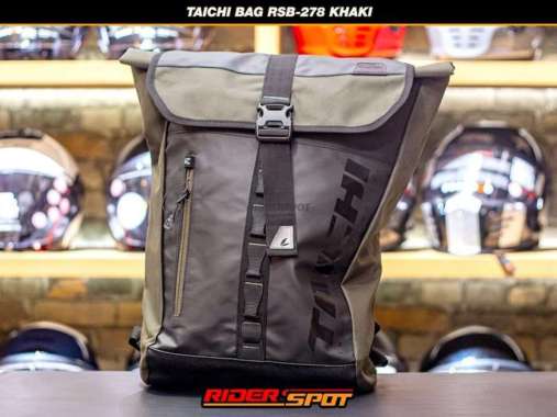 RS Taichi Backpack RSB-278 KHAKI Waterproff Tas Ransel Original