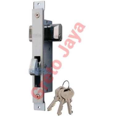 ( DEKSON ) Kunci Pintu Alm / Alumunium 8123 / 8423 / Lurus / Gantol Kait Aluminium Swing Sliding 842