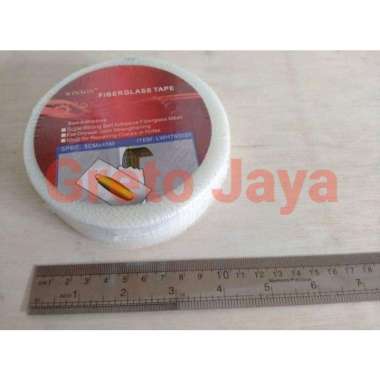 Perban Gipsum Isolasi Solasi Gypsum Kain Kasa Lem Perekat Lakban Plakban Plafon Plavon Tekstil Tape 