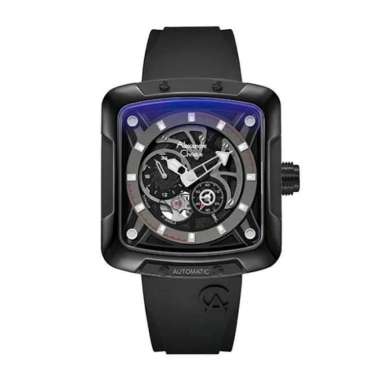Alexandre Christie AC 3030 Black Rubber Automatic GARIPBA