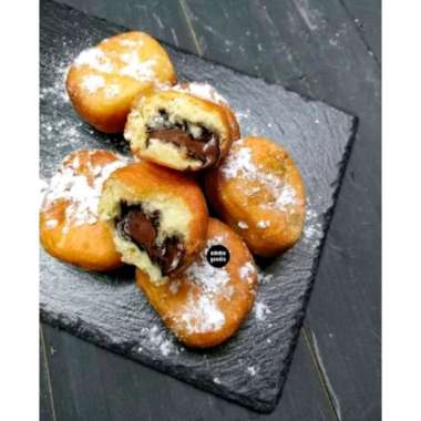 Donat Coklat Lumer isi 10 pcs Frozen food