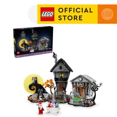 LEGO Ideas 21351 Disney Tim Burton's The Nightmare Before Christmas (2193 Pieces), Building Block, T