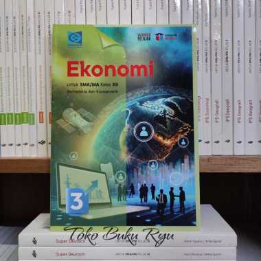 Buku Ips Ekonomi Kelas 10 11 12 SMA Merdeka Revisi 2025 grafindo ekonomi 12