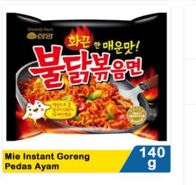 samyang mie instant PEDAS BULDAK CHEESE