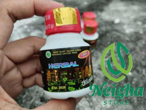 Kapsul Ar Rijal Black Plus Vit C isi 10 Kapsul - Asli 100%