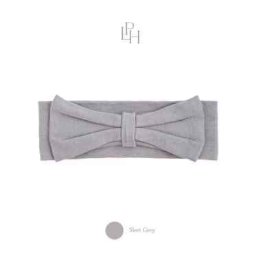 Little Palmerhaus Zinnia Headband Bando Bayi Sleet Grey