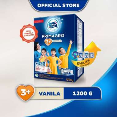 Promo Harga Frisian Flag Primagro 3 Vanilla 1200 gr - Blibli