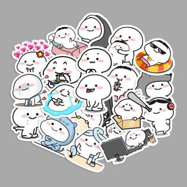 STICKER PACK - QUBY PENTOL | STICKER KOPER STICKER TUMBLER STICKER LAPTOP HELM