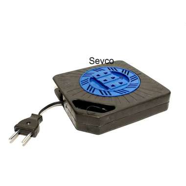 Cok Sambung Kabel Box Petak Power 6 M Lampu/ Stop Kontak Roll Kabel Listrik Gulun