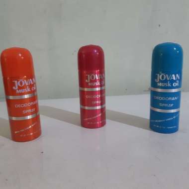 Jovan Musk Oil Deodorant Body Spray 150ml - Orange