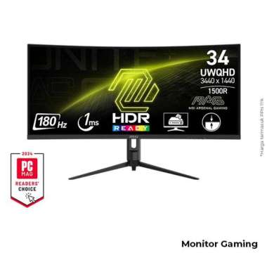 MSI MAG 342CQR E2 Curve Gaming Monitor 34 Inch