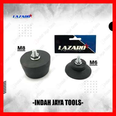 LAZARO Karet Kaki Kompresor M6 M8 - Dudukan Portable Mesin Compresor Angin Bantalan Kaki Rubber M6