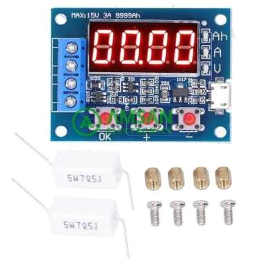 Zhiyu Battery Capacity Meter ZB2L3 Test Kapasitas Baterai 18650 Li-ion HW-586