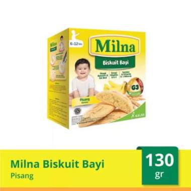 Milna Biskuit Bayi/Biskuit bayi Milna Pisang