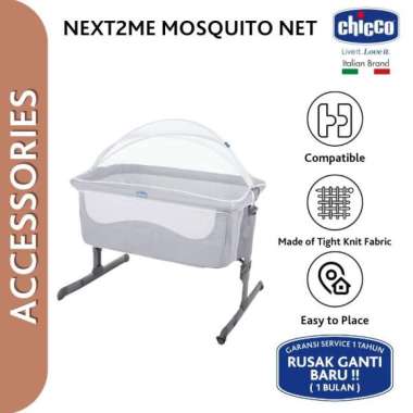 CHICCO Mosquito Net for Next2Me Cribs / Kelambu Box Bayi Chicco Next 2 Me