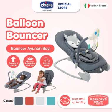 CHICCO Balloon Baby Bouncer / Bouncer Bayi / Bouncer Ayunan Bayi FOXY