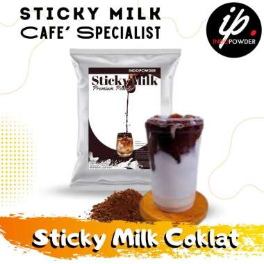 Bubuk Minuman STICKY MILK COKLAT 1Kg Untuk Cafe, Waralaba, Resto dan Usaha Minuman