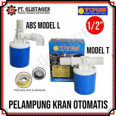 Tora Pelampung Otomatis Tandon Toren 1/2 Inch Kran Bak Mandi Keran Air Tanpa Listrik Kran Sensor Wat