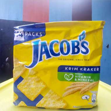 Jacobs Krim Kraker ( 14 Packs ) Jacob's Biskuit Petak Original Cream Crackers