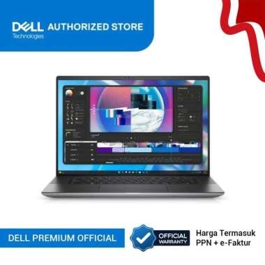 Dell Precision 5680 Laptop 16" OLED, Intel Core i9, 32GB RAM, 1TB SSD, RTX 3500, Silver