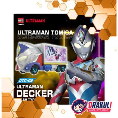 Toys Tomica Ultraman UTC-08 Decker Flash Type