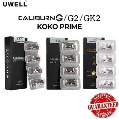 COIL - Caliburn G / G2 0.8 ohm - 1.0 ohm - 1.2 ohm by Uwell Caliburn 1.0 ohm