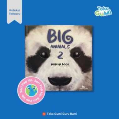 Gurubumi Buku Pop Up: Big Animals