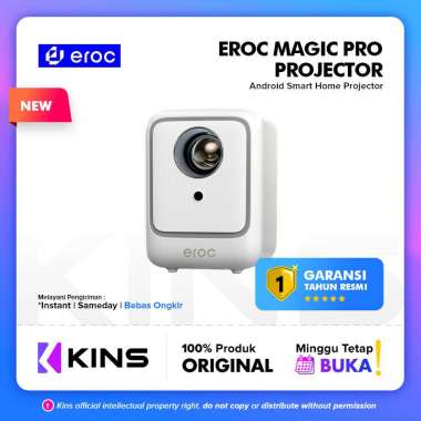 Eroc Magic Pro Smart Android Projector HD Decoding 4K 2800 Lumens