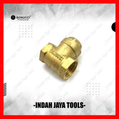 TABOK KLEP Kuningan 1/2 Inch - CHECK VALVE Katup Nepel Klep Tabok Swing Pengatur Arus Aliran Air