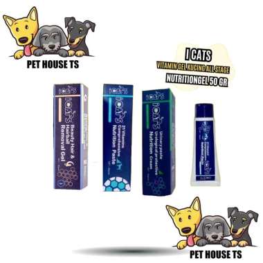 I CATS 21 VITAMINS PASTA 50g | VITAMIN KUCING GEL Beauty Hairball