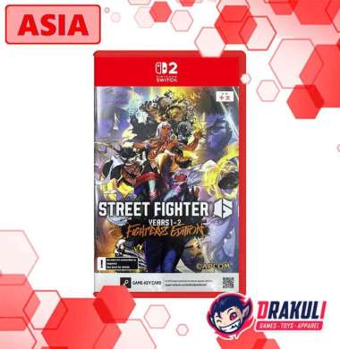 Nintendo Switch 2 / NS2 Game Key Card Street Fighter 6 Years 1-2 Fighters Edition (Asia/English)
