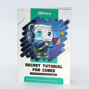 QiYi Secret Tutorial Book Buku Panduan Permainan Magic Cube Puzzle Kubus CFOP Cross F2L OLL PLL
