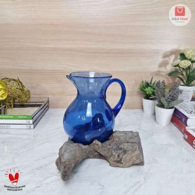 Teko Kaca Akar Kayu Vase Bunga Unik Home Decor